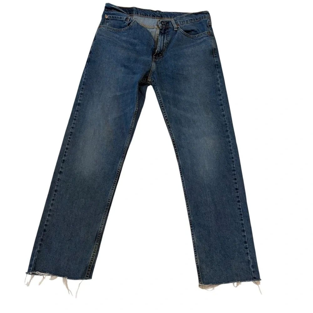 Levi's 505 Men's Straight Blue Jeans